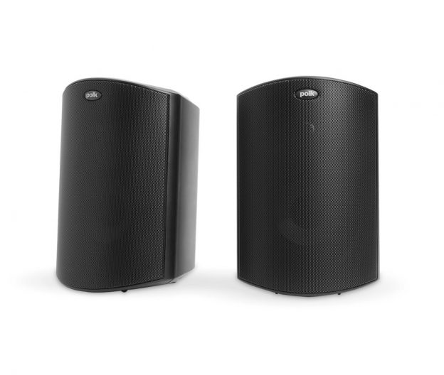 Polk Audio Atrium4 All Weather Indoor Outdoor Speakers Black Pair