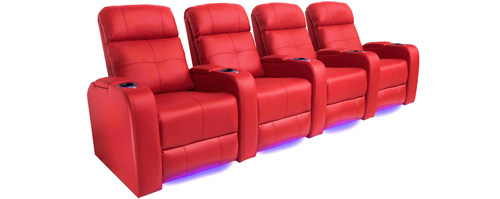 theater seating red