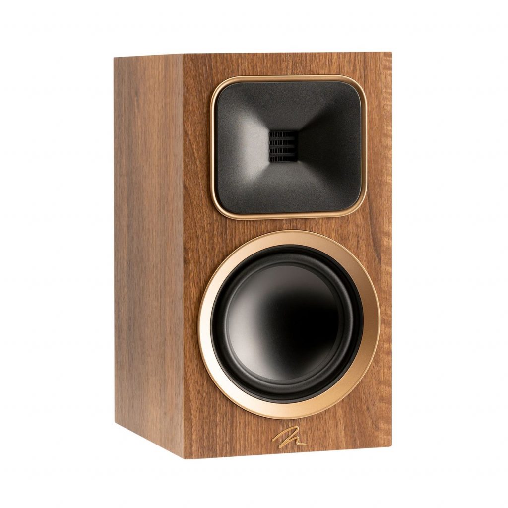 MartinLogan Motion Foundation B1 Bookshelf Speaker, Walnut, Each ...